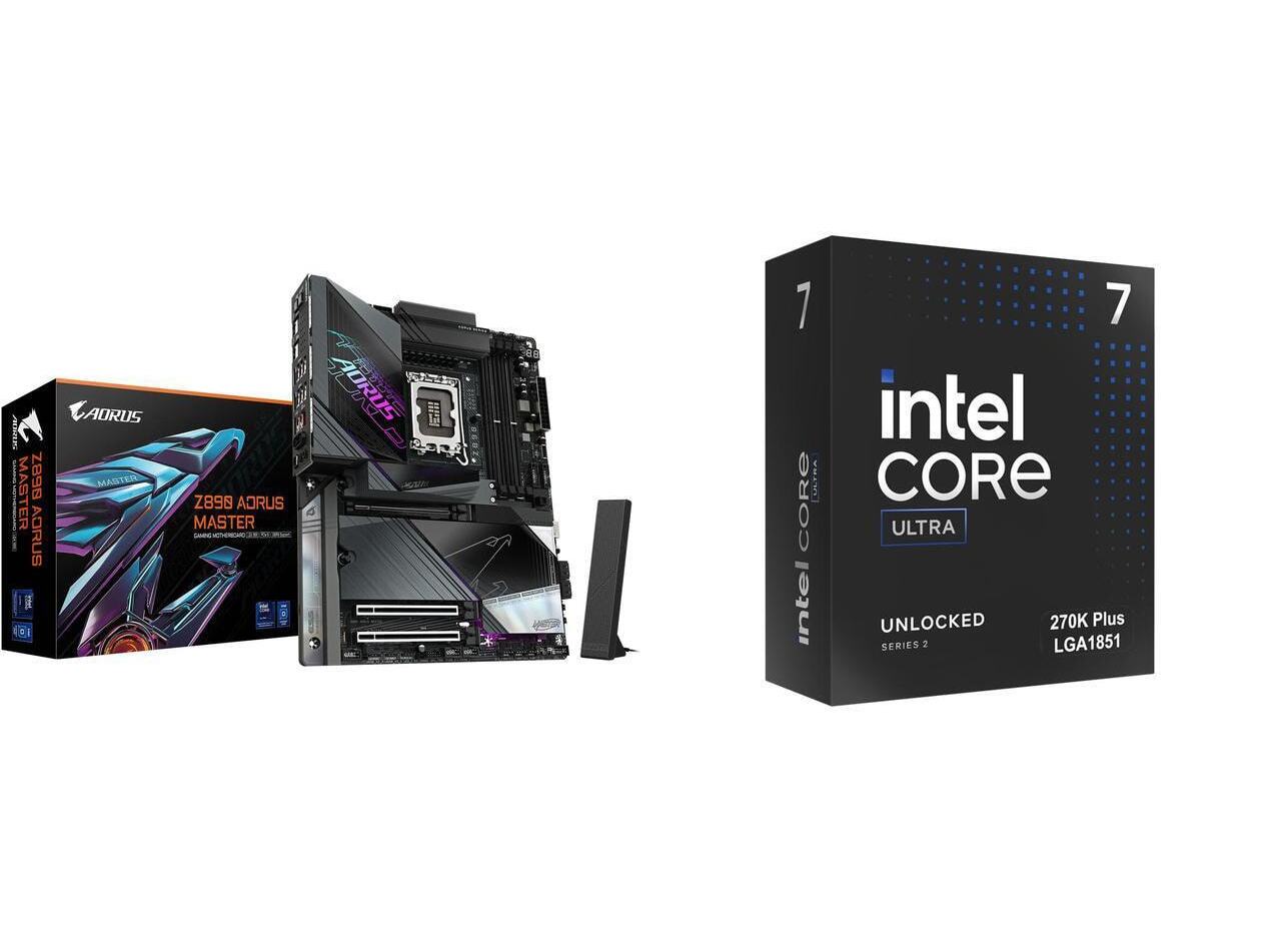 GIGABYTE Fantastech Deals Offer Motherboard Bundles and Monitor Discounts on Newegg